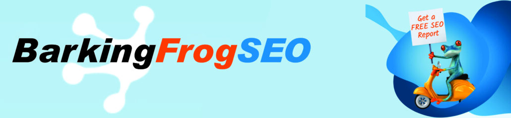 Barking Frog SEO logo